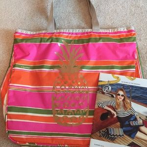 LeSportsac Le Zip Pineapple Tote Bag